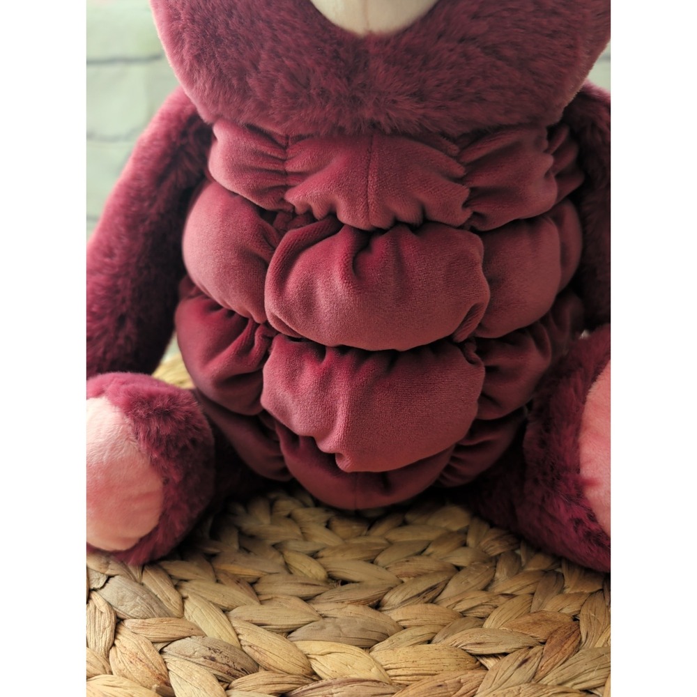 12" Raspbeary Raspberry Plush Stuffed Animal - Gigglescape™ NWT - Picture 9 of 11